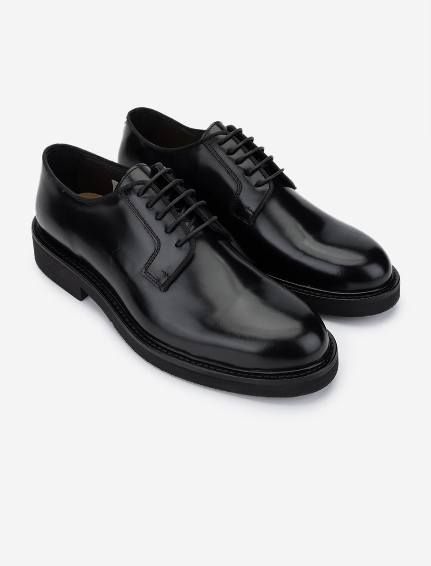 Valmenti Erkek Hakiki Deri Siyah Klasik Ayakkabı Valmenti Erkek Hakiki Deri Siyah Klasik Ayakkabı