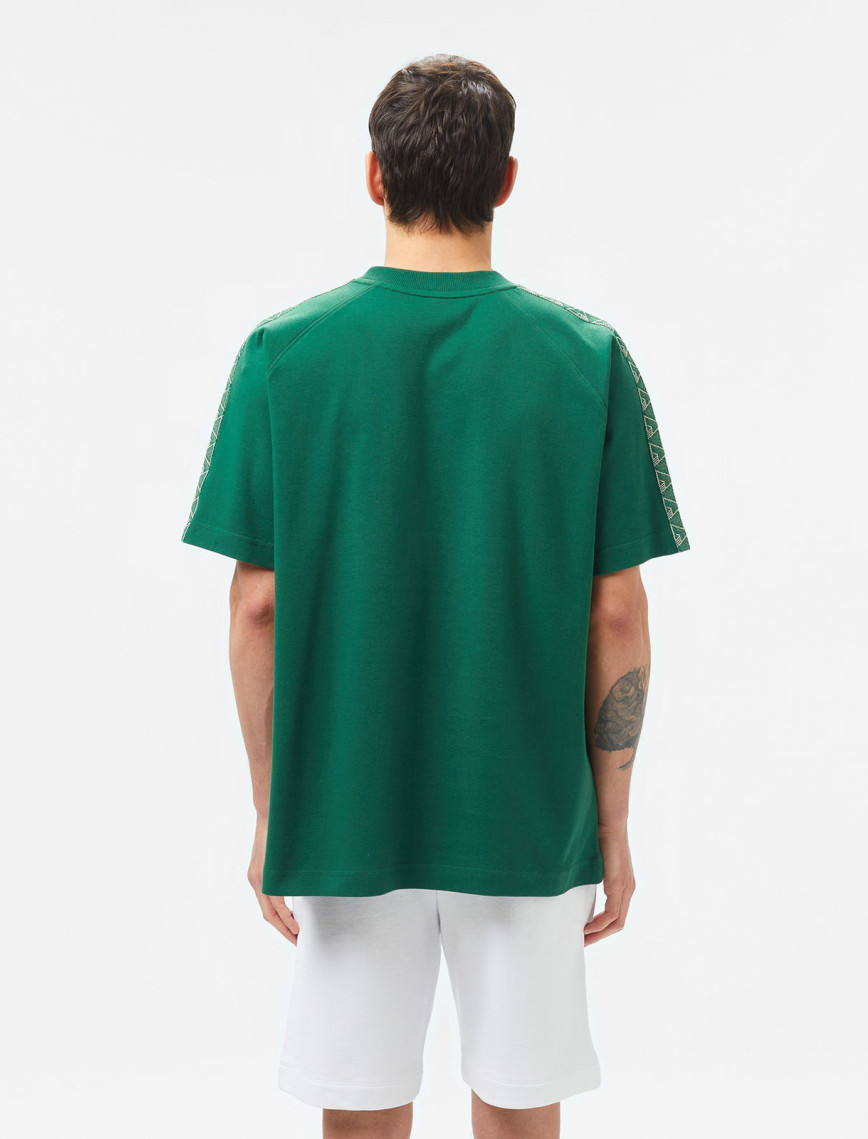 Lacoste Oversized Erkek Yeşil T-Shirt Lacoste Oversized Erkek Yeşil T-Shirt