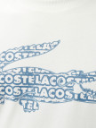 Lacoste Erkek Regular Fit Bisiklet Yaka Baskılı Beyaz T-Shirt Lacoste Erkek Regular Fit Bisiklet Yaka Baskılı Beyaz T-Shirt
