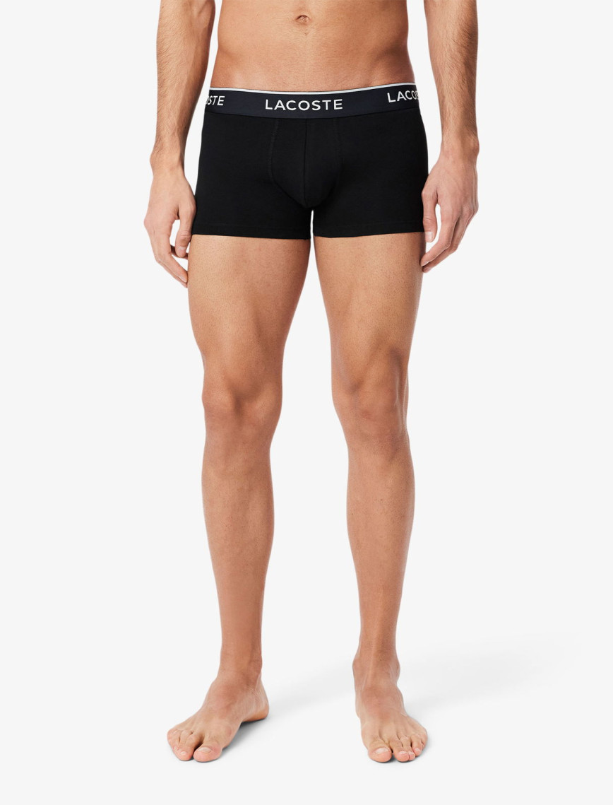 Lacoste Erkek 3'lü Siyah Boxer Lacoste Erkek 3'lü Siyah Boxer