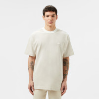 Lacoste Erkek Oversize Fit Bisiklet Yaka Krem T-Shirt Lacoste Erkek Oversize Fit Bisiklet Yaka Krem T-Shirt