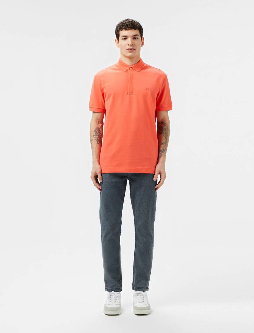 Lacoste Paris Erkek Regular Fit Turuncu Polo Lacoste Paris Erkek Regular Fit Turuncu Polo