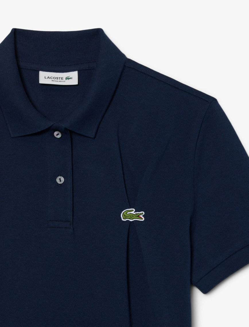 Lacoste Kadın Regular Fit Organik Pamuk Lacivert Polo Lacoste Kadın Regular Fit Organik Pamuk Lacivert Polo