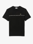 Lacoste Erkek Regular Fit Bisiklet Yaka Baskılı Siyah T-Shirt Lacoste Erkek Regular Fit Bisiklet Yaka Baskılı Siyah T-Shirt