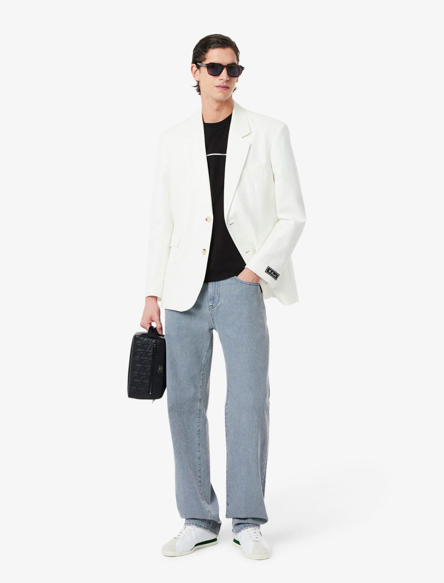 Lacoste Erkek Regular Fit Bisiklet Yaka Baskılı Siyah T-Shirt Lacoste Erkek Regular Fit Bisiklet Yaka Baskılı Siyah T-Shirt