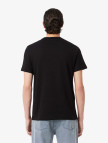 Lacoste Erkek Regular Fit Bisiklet Yaka Baskılı Siyah T-Shirt Lacoste Erkek Regular Fit Bisiklet Yaka Baskılı Siyah T-Shirt