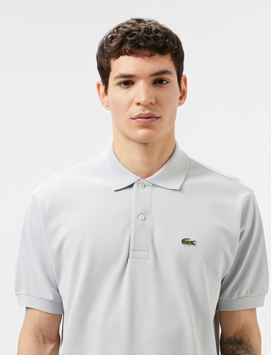 Lacoste L.12.12 Erkek Classic Fit Gri Polo
