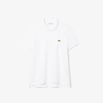 Lacoste Kadın Regular Fit Organik Pamuk Beyaz Polo Lacoste Kadın Regular Fit Organik Pamuk Beyaz Polo