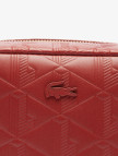 Lacoste Maheki Kadın Monogram Deri Bordo Postacı Çantası Lacoste Maheki Kadın Monogram Deri Bordo Postacı Çantası