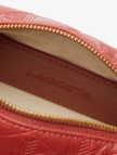 Lacoste Maheki Kadın Monogram Deri Bordo Postacı Çantası Lacoste Maheki Kadın Monogram Deri Bordo Postacı Çantası