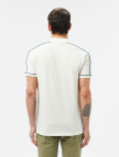 Lacoste Erkek Slim Fit Yarım Fermuarlı Beyaz Polo