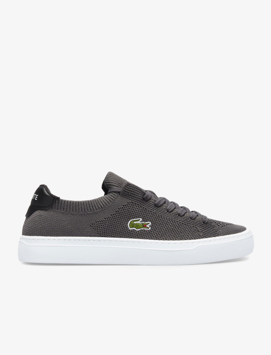 Lacoste La Piquée Erkek Koyu Gri Sneaker Lacoste La Piquée Erkek Koyu Gri Sneaker