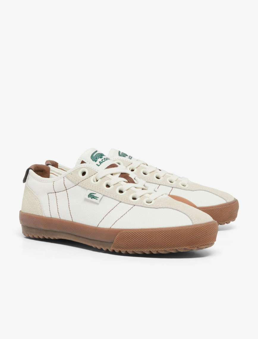 Lacoste Backslam Kadın Krem Sneaker Lacoste Backslam Kadın Krem Sneaker