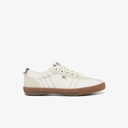 Lacoste Backslam Erkek Krem Sneaker Lacoste Backslam Erkek Krem Sneaker