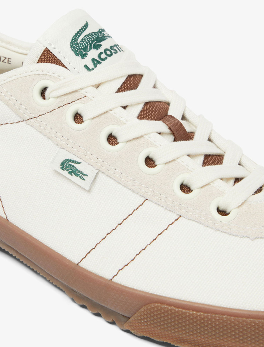 Lacoste Backslam Erkek Krem Sneaker Lacoste Backslam Erkek Krem Sneaker