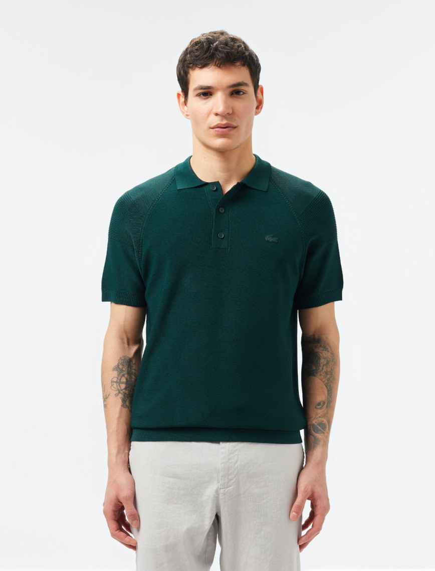 Lacoste Erkek Regular Fit Kısa Kollu Polo Yaka Beyaz Triko Lacoste Erkek Regular Fit Kısa Kollu Polo Yaka Beyaz Triko