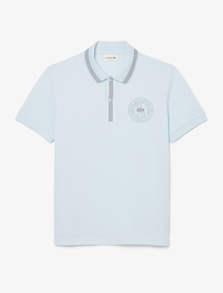 Lacoste L.12.12 Erkek Regular Fit Mavi Polo Lacoste L.12.12 Erkek Regular Fit Mavi Polo