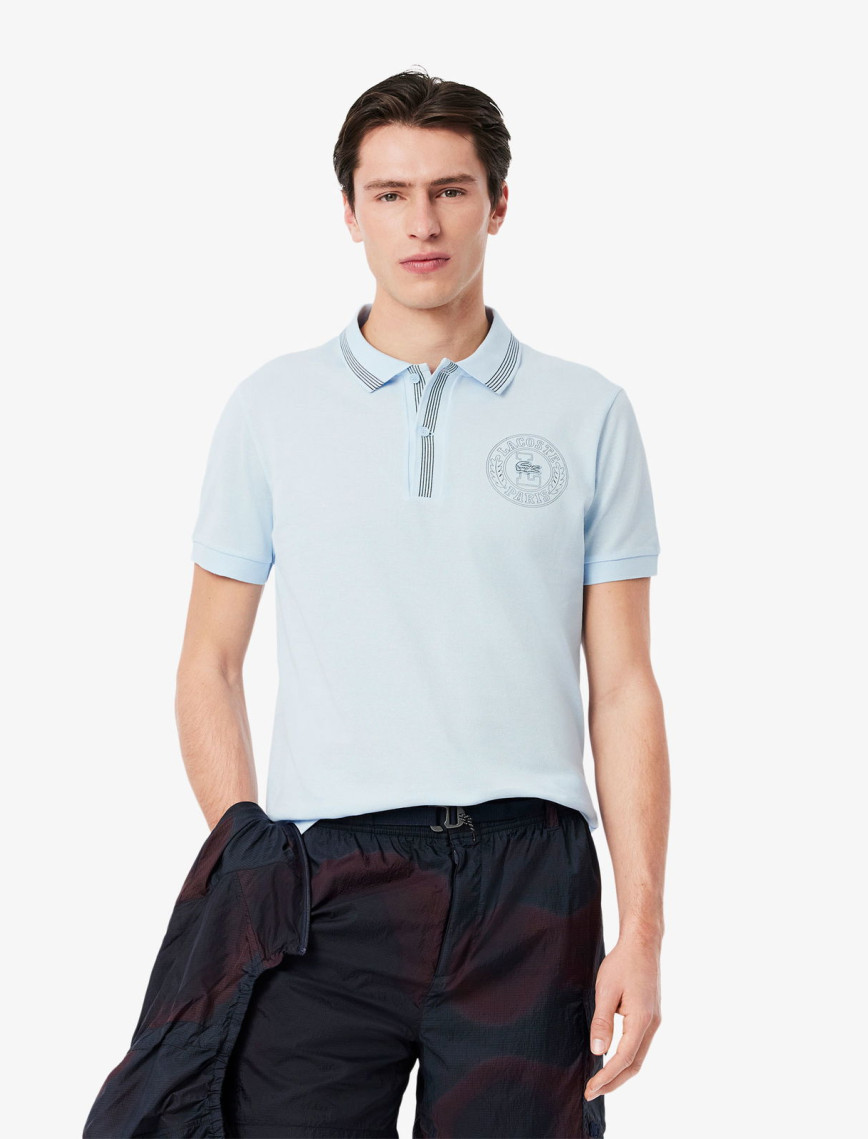 Lacoste L.12.12 Erkek Regular Fit Mavi Polo Lacoste L.12.12 Erkek Regular Fit Mavi Polo