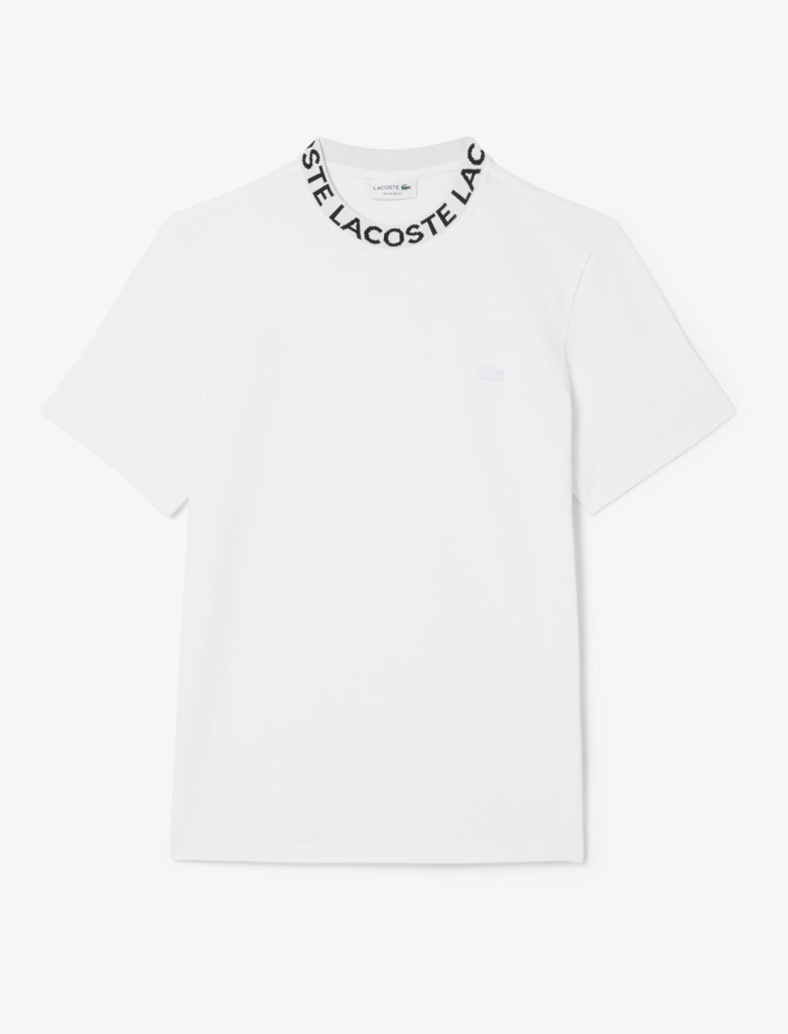 Lacoste Erkek Regular Fit Bisiklet Yaka Siyah T-Shirt Lacoste Erkek Regular Fit Bisiklet Yaka Siyah T-Shirt