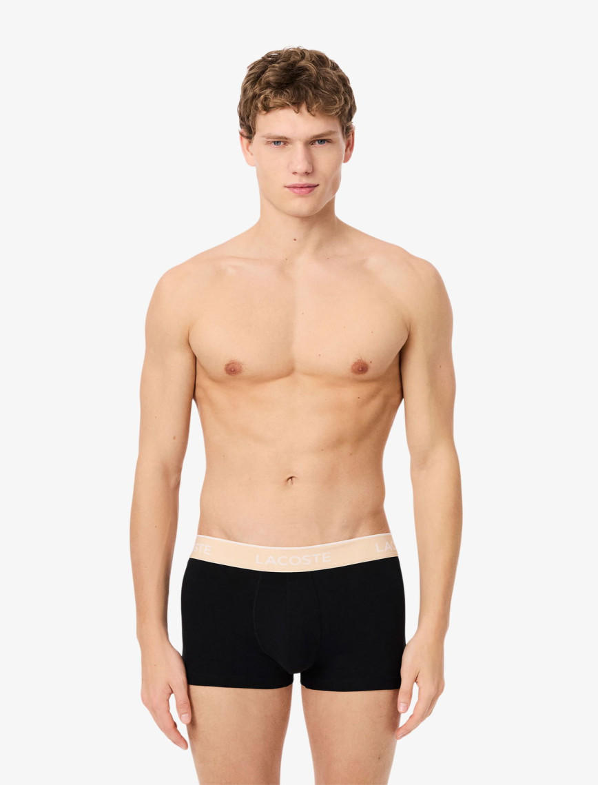 Lacoste Erkek 3'lü Lacivert Boxer Lacoste Erkek 3'lü Lacivert Boxer