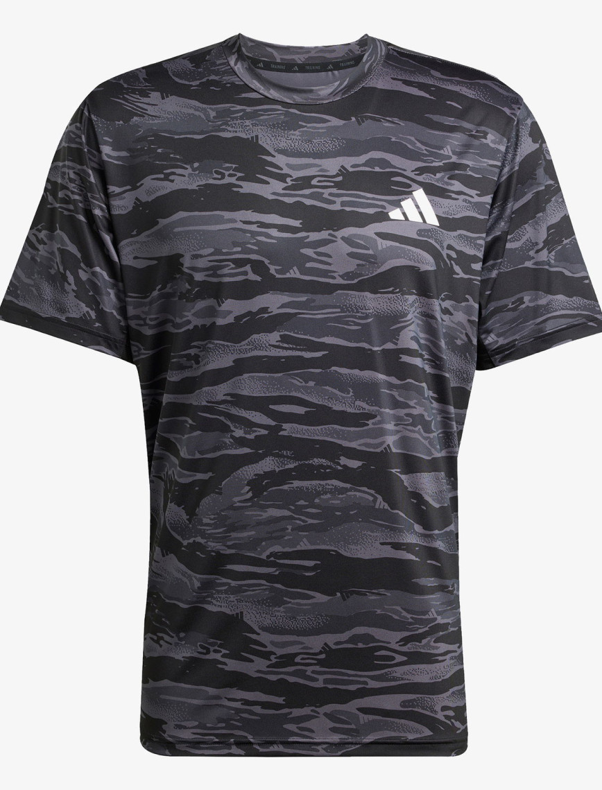 adidas Train Essentials Camo Aop Erkek Siyah Antrenman T-Shirt adidas Train Essentials Camo Aop Erkek Siyah Antrenman T-Shirt