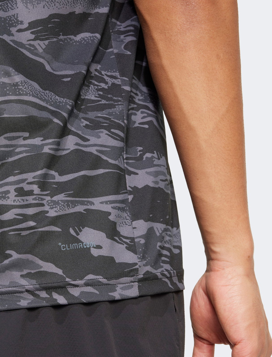 adidas Train Essentials Camo Aop Erkek Siyah Antrenman T-Shirt adidas Train Essentials Camo Aop Erkek Siyah Antrenman T-Shirt