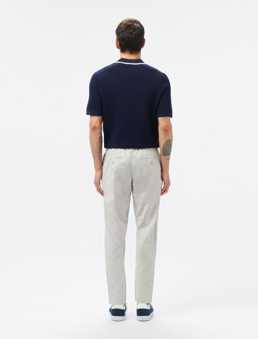 Lacoste Erkek Slim Fit Gri Pantolon