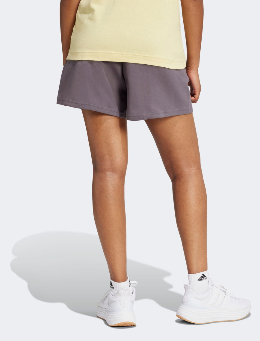 adidas Future Icons Small Logo Kadın Gri Şort adidas Future Icons Small Logo Kadın Gri Şort