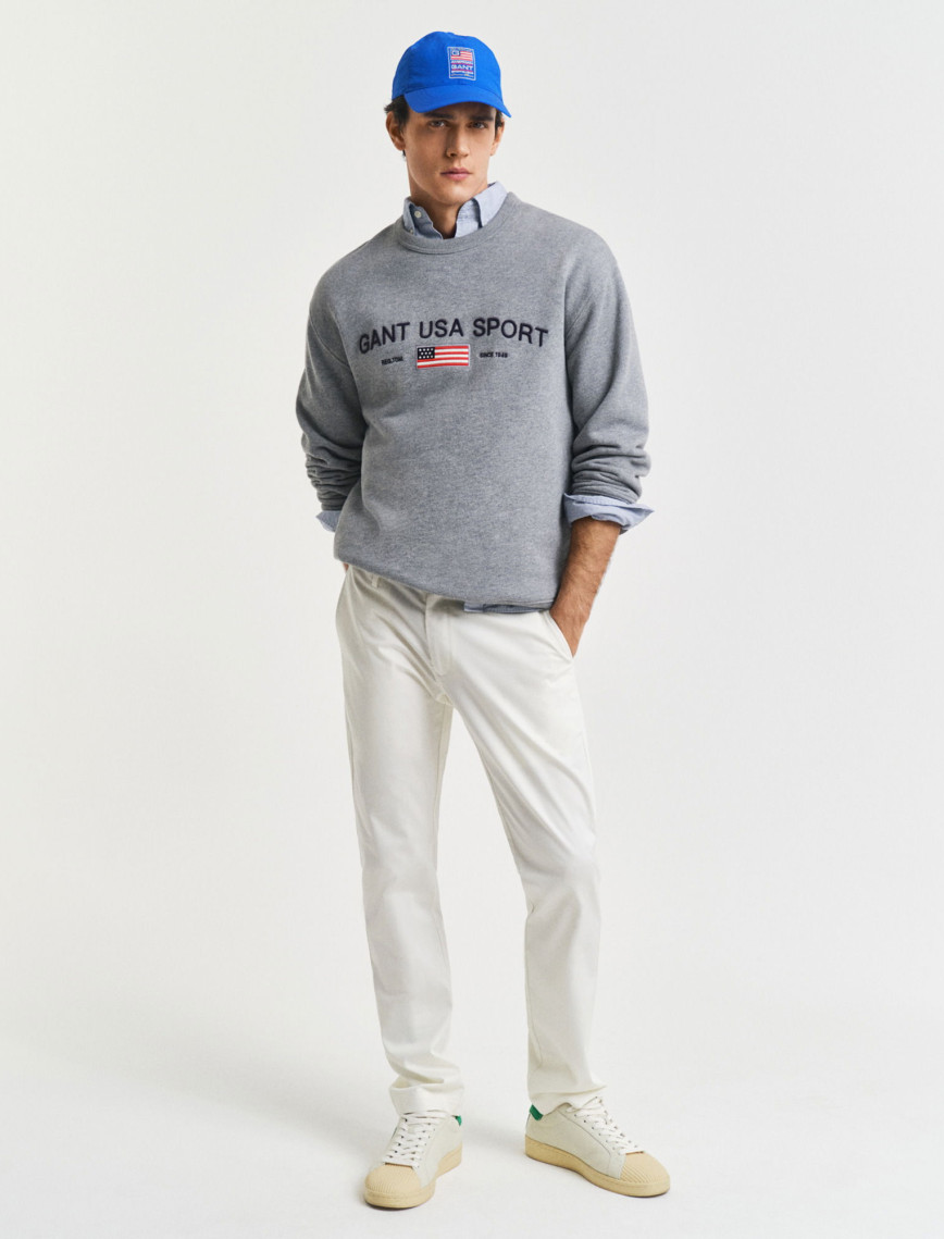 GANT Erkek Lacivert Slim Fit Pantolon GANT Erkek Lacivert Slim Fit Pantolon