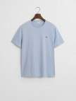 GANT Erkek Mavi Regular Fit Bisiklet Yaka T-Shirt