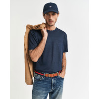 GANT Erkek Lacivert Regular Fit Bisiklet Yaka T-Shirt GANT Erkek Lacivert Regular Fit Bisiklet Yaka T-Shirt