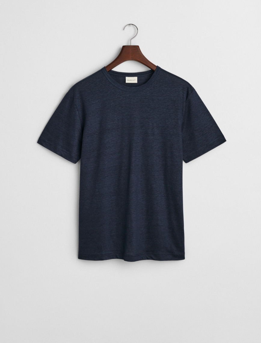 GANT Erkek Lacivert Regular Fit Bisiklet Yaka T-Shirt GANT Erkek Lacivert Regular Fit Bisiklet Yaka T-Shirt