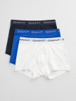 GANT Erkek Beyaz Slim Fit Logolu 3'lü Boxer GANT Erkek Beyaz Slim Fit Logolu 3'lü Boxer