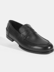 Erkek Siyah Deri Loafer
