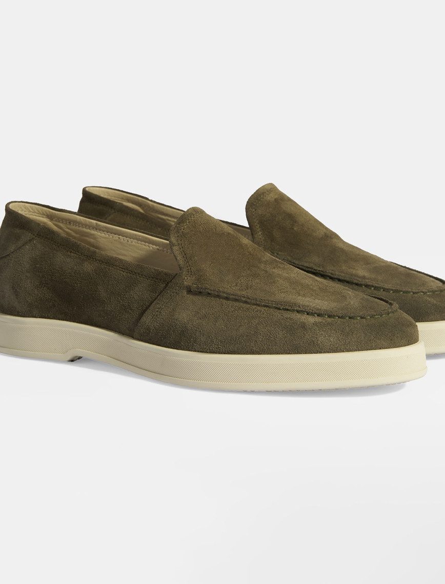 Peraleda Haki Erkek Slip-On Süet Loafer Peraleda Haki Erkek Slip-On Süet Loafer
