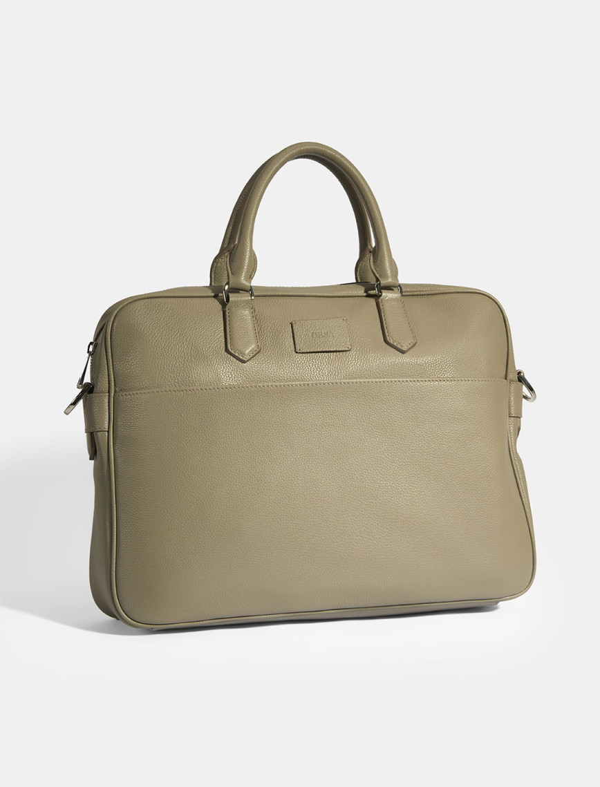 Kaelith Haki Erkek Deri Evrak Çantası Kaelith Haki Erkek Deri Evrak Çantası