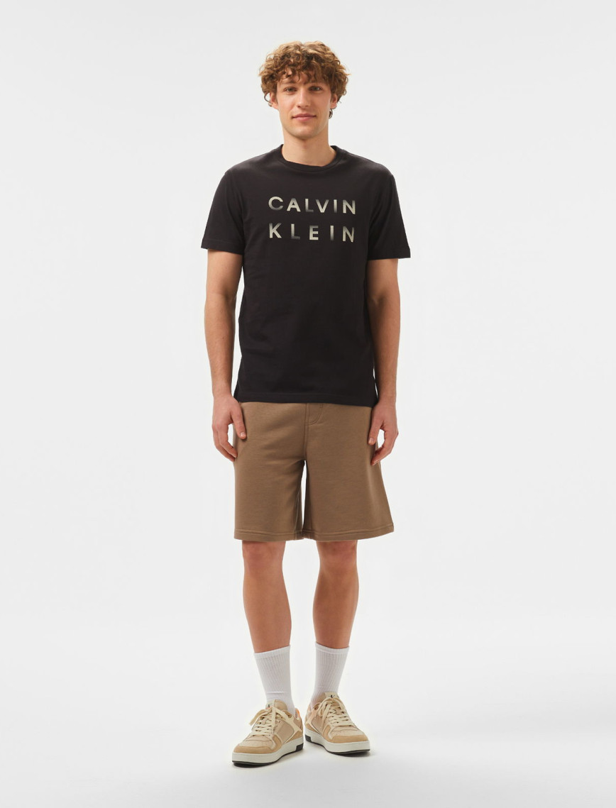 Calvin Klein Logo Erkek Siyah T-Shirt Calvin Klein Logo Erkek Siyah T-Shirt