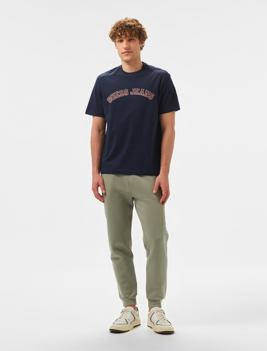 Guess Cn Regllegi Mid Organic Heavy 205 Erkek Lacivert T-Shirt Guess Cn Regllegi Mid Organic Heavy 205 Erkek Lacivert T-Shirt