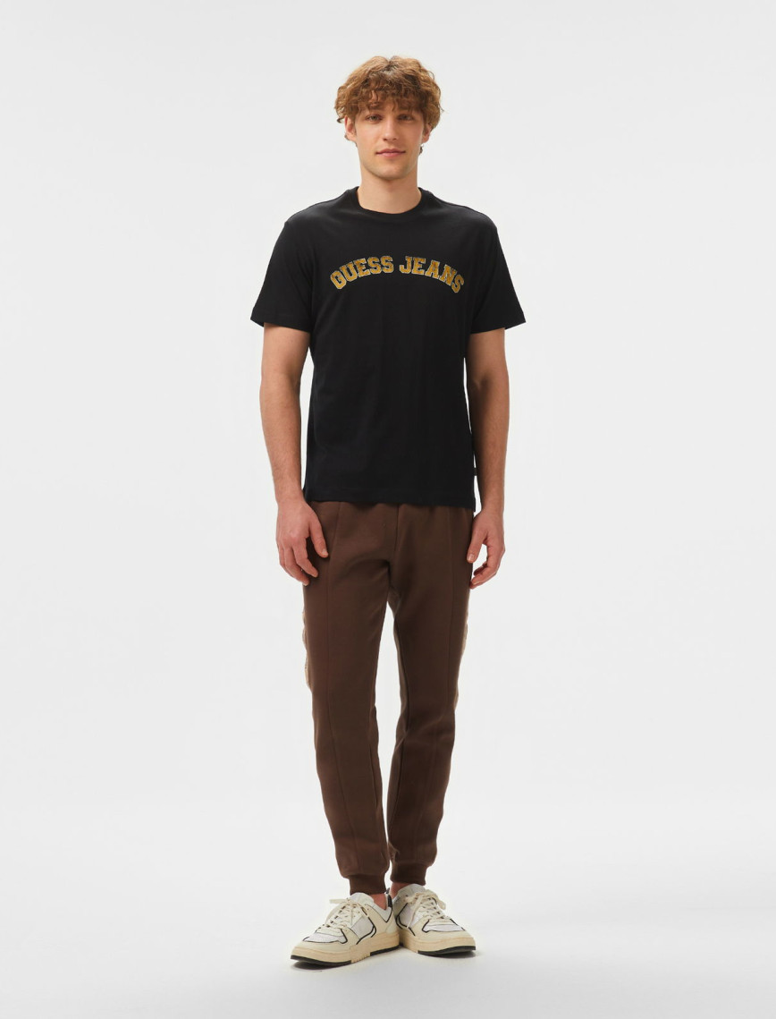 Guess Cn Regllegi Mid Organic Heavy 205 Erkek Siyah T-Shirt Guess Cn Regllegi Mid Organic Heavy 205 Erkek Siyah T-Shirt