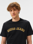 Guess Cn Regllegi Mid Organic Heavy 205 Erkek Siyah T-Shirt Guess Cn Regllegi Mid Organic Heavy 205 Erkek Siyah T-Shirt