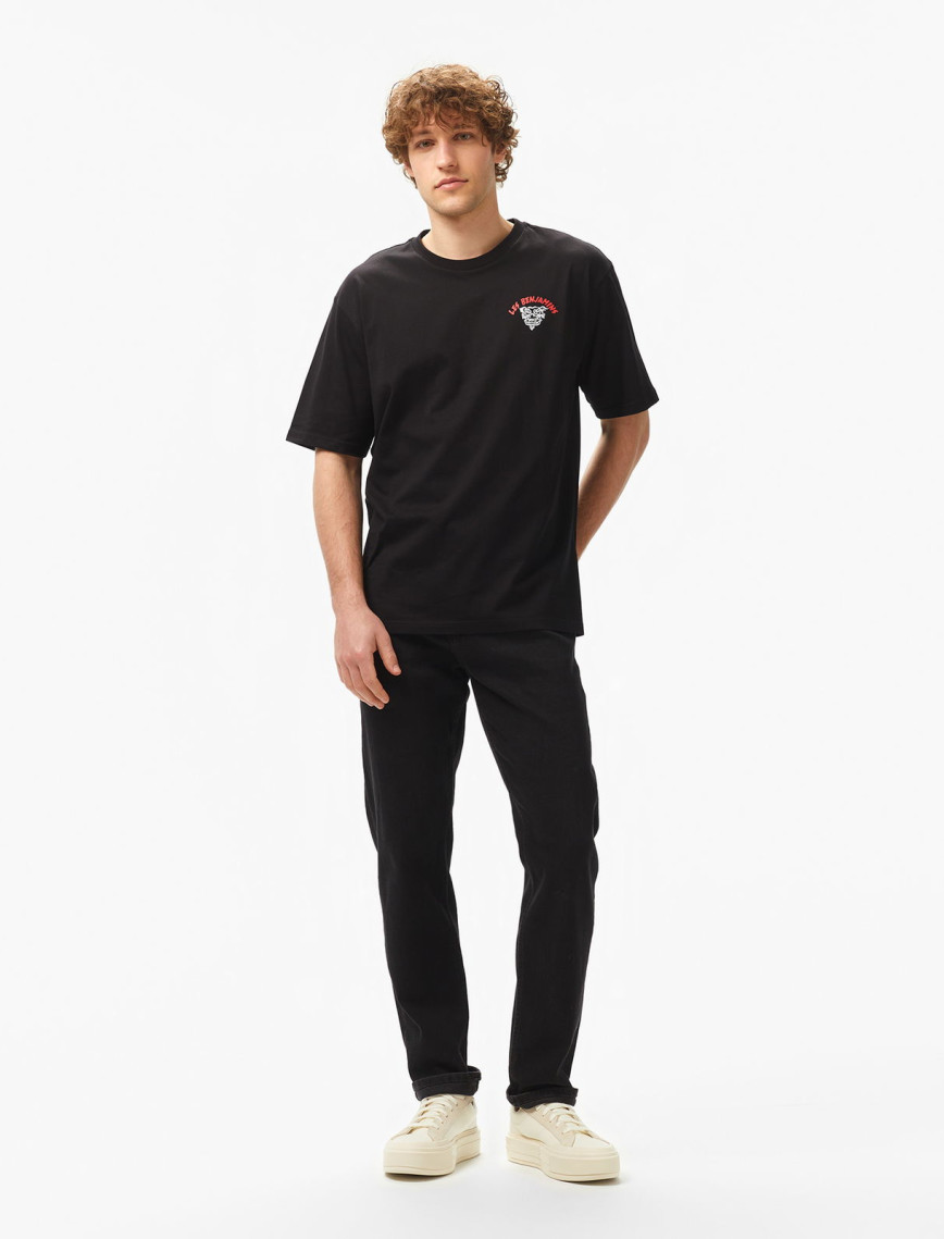 Les Benjamins Relaxed 032 Erkek Siyah T-Shirt Les Benjamins Relaxed 032 Erkek Siyah T-Shirt