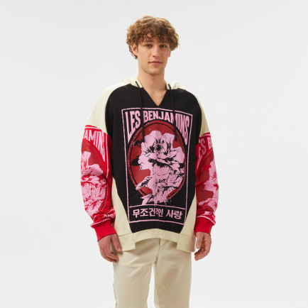 Les Benjamins 106 Erkek Renkli Hoodie Les Benjamins 106 Erkek Renkli Hoodie