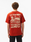 Les Benjamins Relaxed 016 Erkek Bordo T-Shirt Les Benjamins Relaxed 016 Erkek Bordo T-Shirt