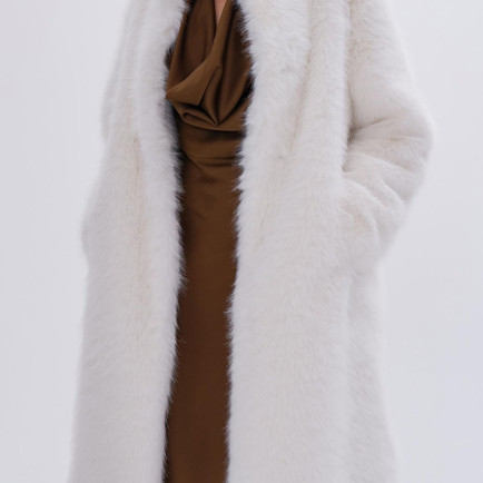 Valmenti Kadın Tekstil Beyaz Mont