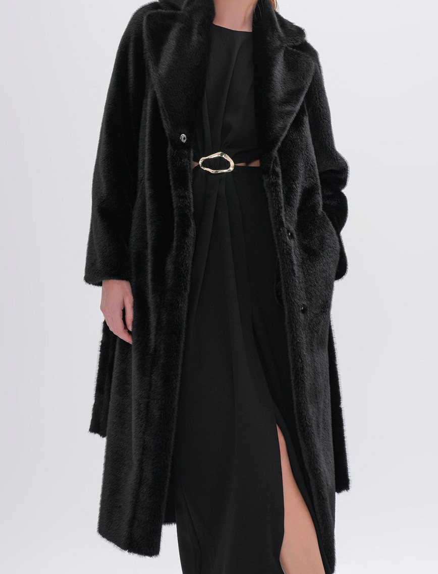 Valmenti Kadın Tekstil Siyah Mont Valmenti Kadın Tekstil Siyah Mont