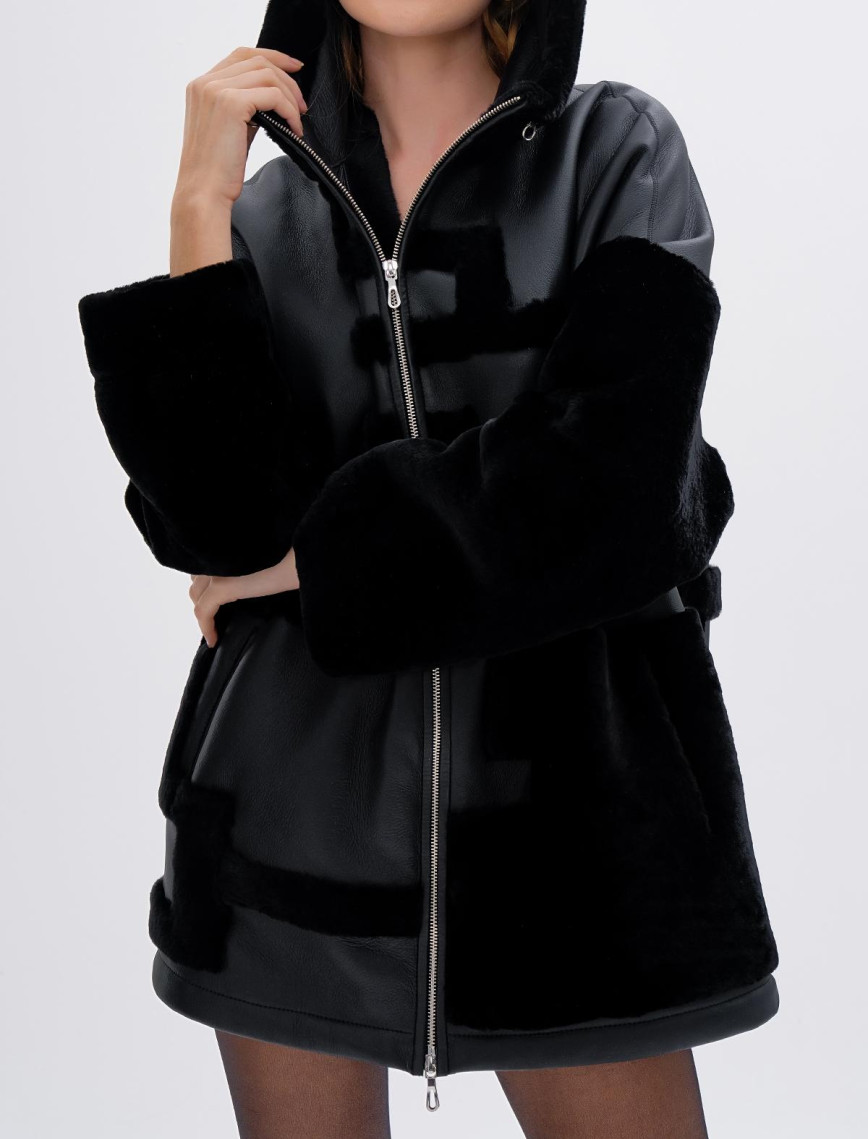 Valmenti Kadın Kürk Siyah Mont Valmenti Kadın Kürk Siyah Mont