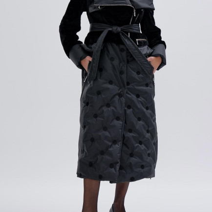 Valmenti Kadın KURK/DERI/KUMAS Siyah Mont Valmenti Kadın KURK/DERI/KUMAS Siyah Mont