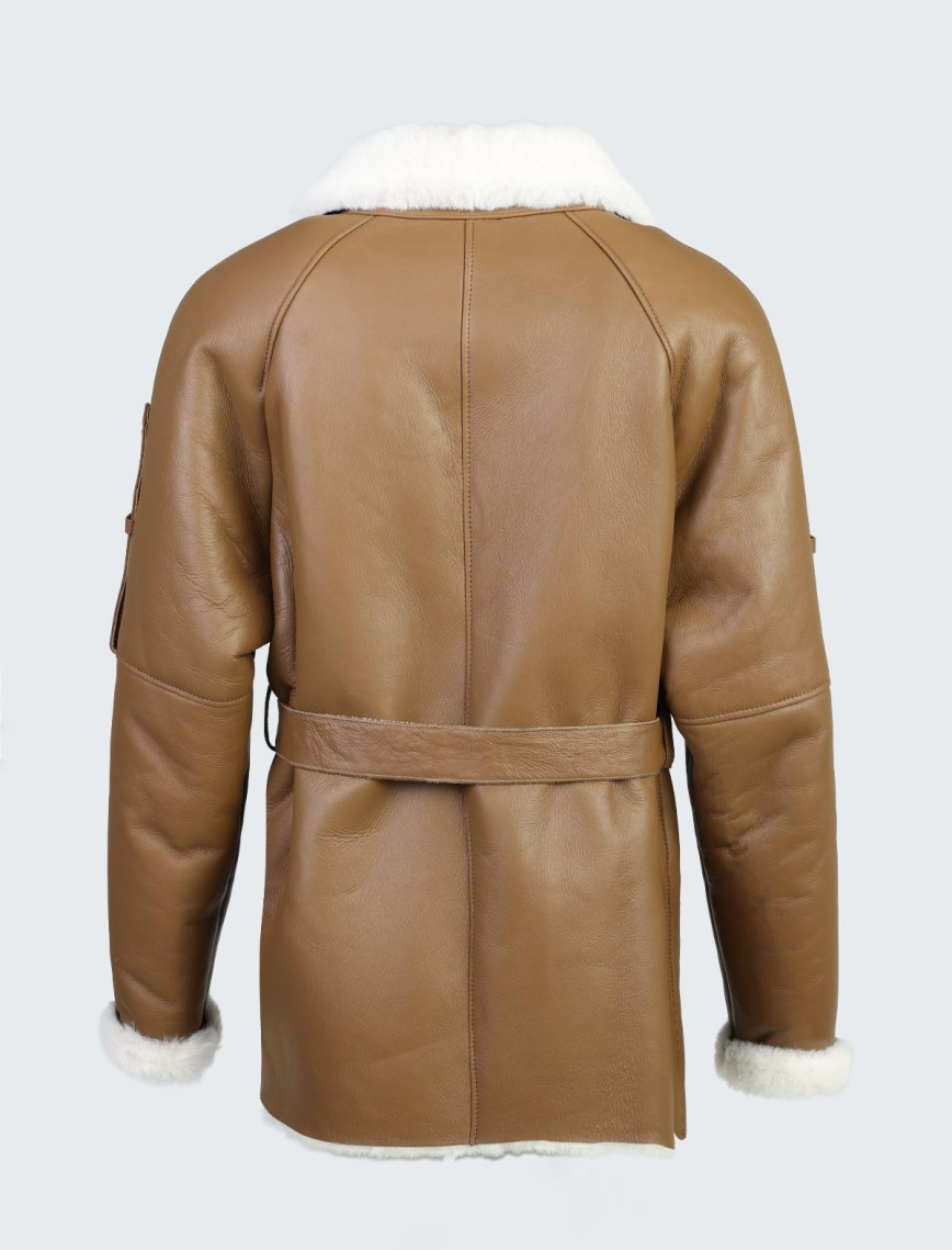 Valmenti Kadın Viski Hakiki Deri Deri Mont