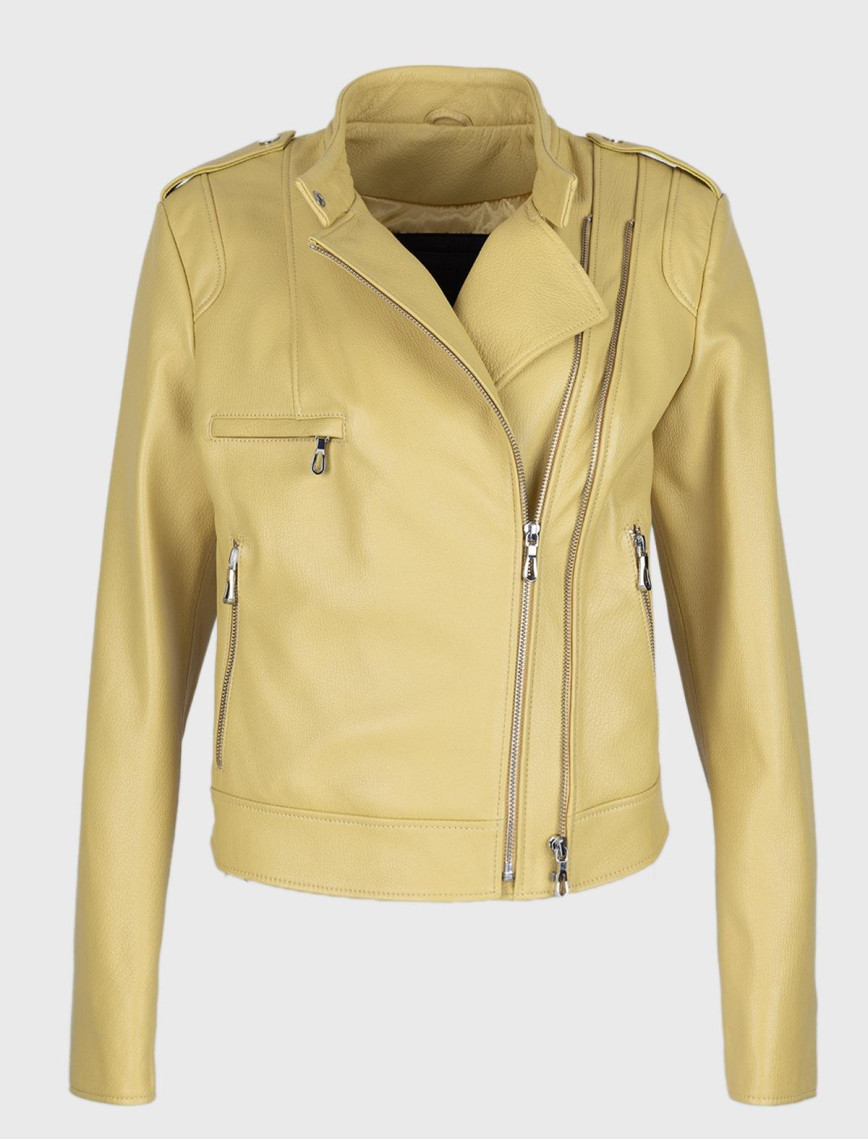 Valmenti Kadın Gri Hakiki Deri Deri Mont Valmenti Kadın Gri Hakiki Deri Deri Mont