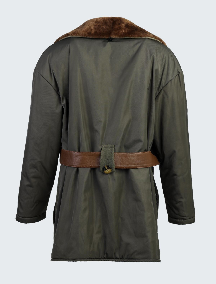 Valmenti Kadın Haki KURK/DERI/KUMAS Mont Valmenti Kadın Haki KURK/DERI/KUMAS Mont